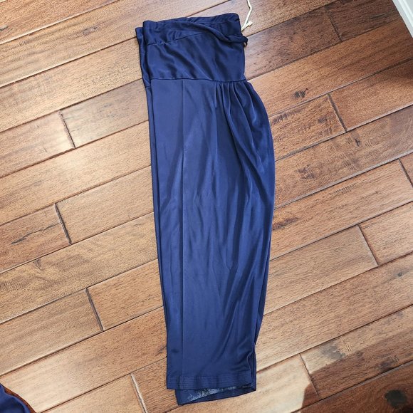 navy Indian salwar kameez - Picture 2 of 7